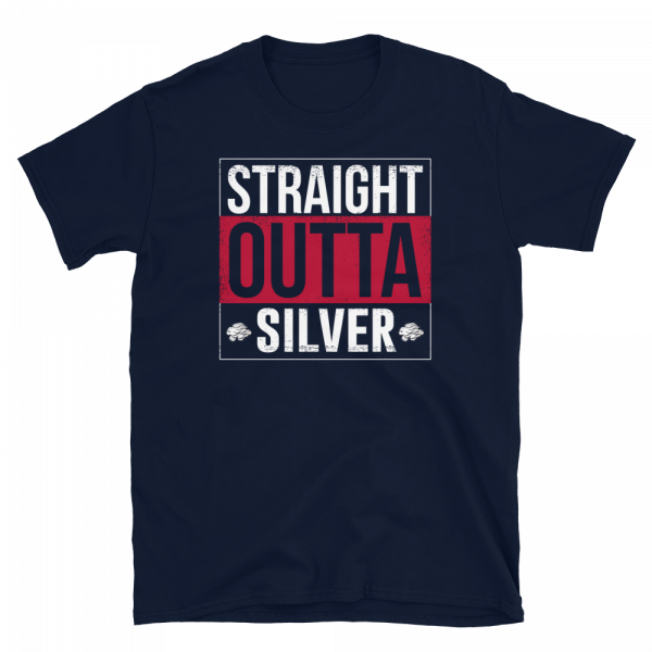 Straight Outta Silver T-Shirt
